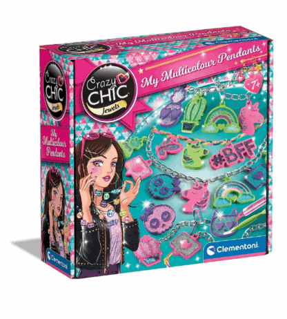 Mes pendentifs multicolores Clementoni