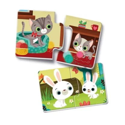 Puzzles animaux - clementoni 2