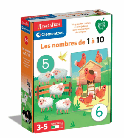Les nombres de 1 à 10 – Clementoni