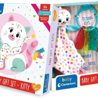 Set cadeaux pour bébé chat - clementoni 1