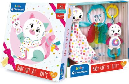 Set cadeaux pour bébé chat - clementoni 1