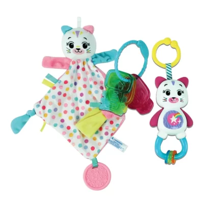 Set cadeaux pour bébé chat - clementoni 2