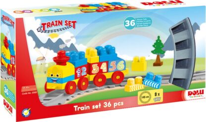 Train de set 36 pcs - dolu1