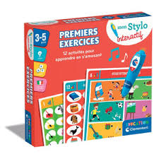 Mon stylo interactif - Premiers exercices - clementoni