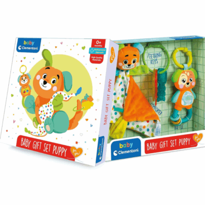 Set cadeaux pour bébé chien - clementoni