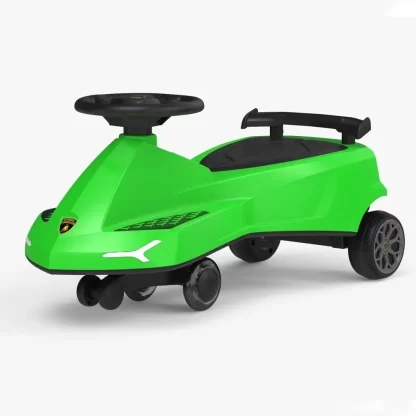 Voiture à Balancier Lamborghini verte