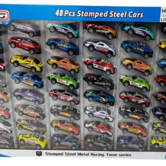 48 Pcs stamped steel cars wayong