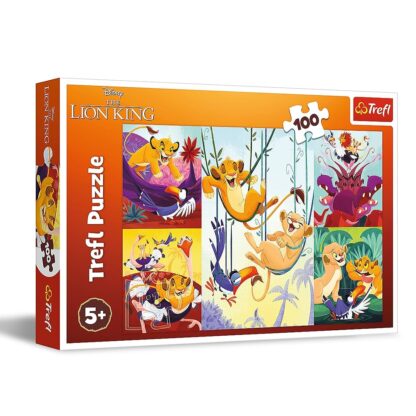 Puzzle LION KING 100 pieces