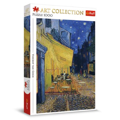 Puzzle Café Terrace at Night 1000 pieces