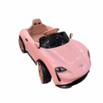 Voiture électrique rose pour enfants