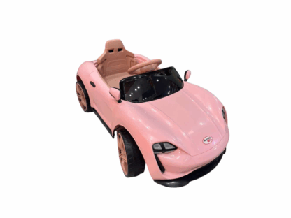 Voiture électrique rose pour enfants