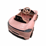 Voiture électrique rose pour enfants
