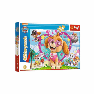 GLITER puzzle PAW PATROL 100 pieces