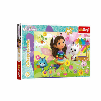 Glitter puzzle Gabby's Dollhouse 100 pieces