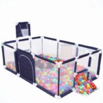 Parce de jeu avec panneau de bascetball