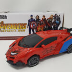 Voiture robot transformable spider man