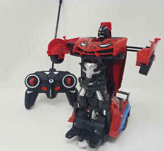 Voiture robot transformable spider man