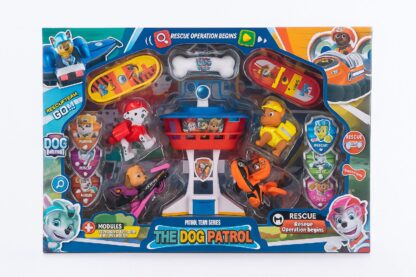 Ensemble de figurines et de véhicules paw patrol