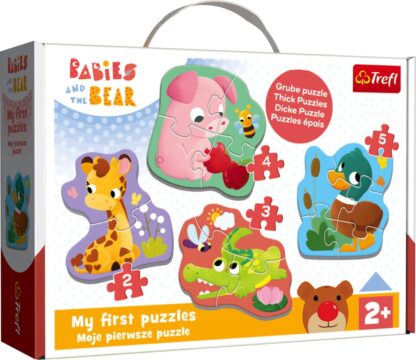 Puzzle baby babies and the bear