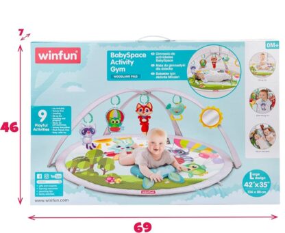 Tapis d'activités animals-Winfun