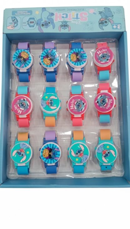 Montre stitch modéle aléatoire