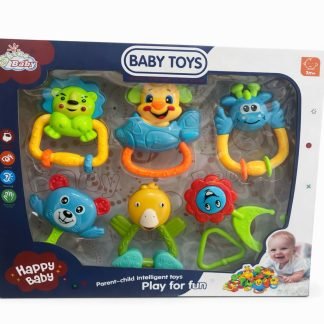 Ensemble de 6 hochets pour bébé