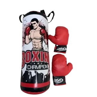 set de boxe pour enfants avec gants