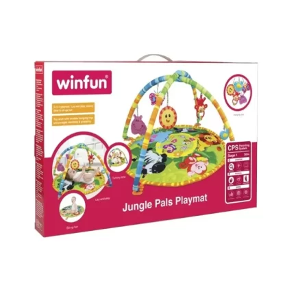 Tapis d'éveil trapeze jungle