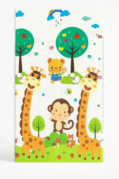 Jeu d'éveil tapis pliable antichoc pour bébé modéle aléatoire