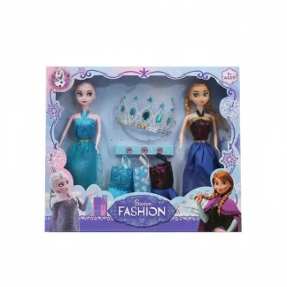 Poupée frozen avec des accecoires