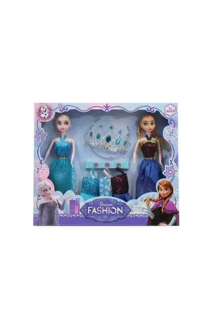 Poupée frozen avec des accecoires