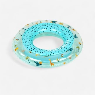 bouee de natation gonflable 51 cm vert imprime quotepandasquote pour enfant 3 6 ans scaled 1